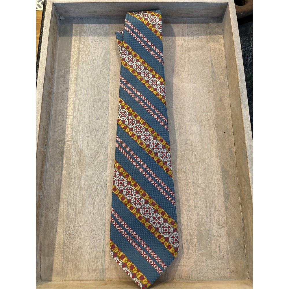 Mr John Beau Brummell 1970s Tie 100%polyester Vintage Men's‎